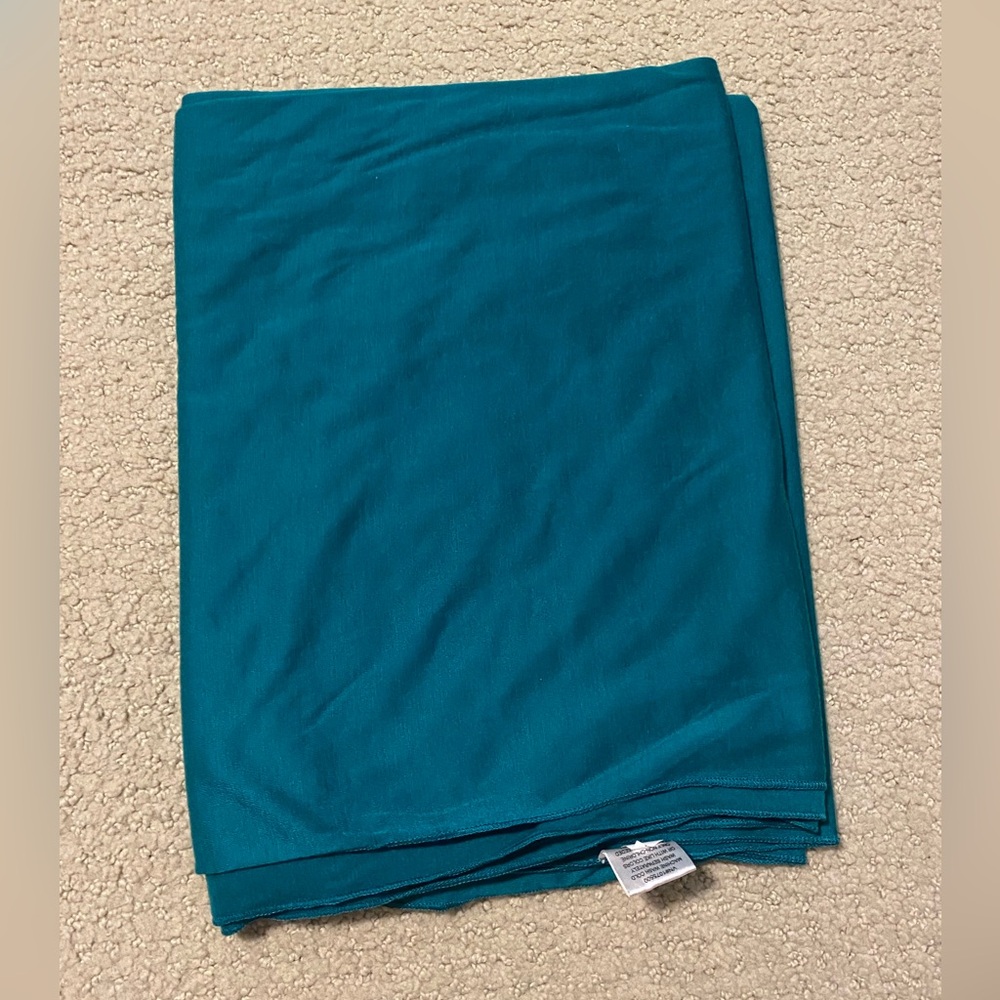 Teal Fabric Material